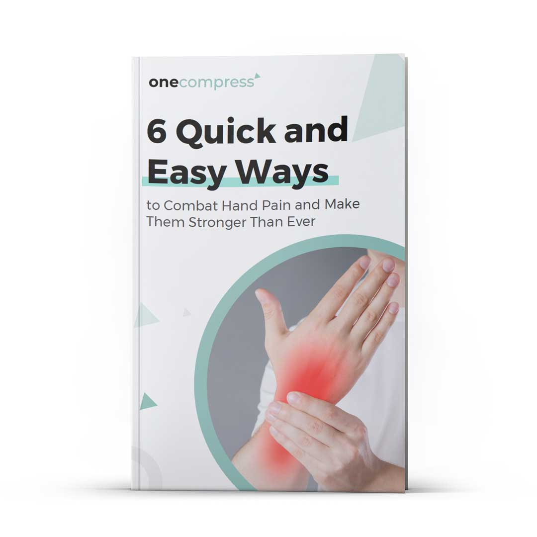 6 Quick And Easy Ways to Combat Hand Pain Ebook - (Instant Download) - Sleeves for Daily Life