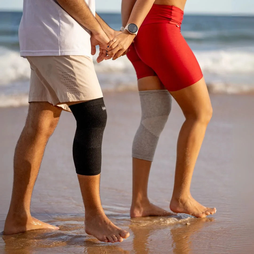 Premium Bamboo Knee Sleeve (Single) - Compression Fit Ready