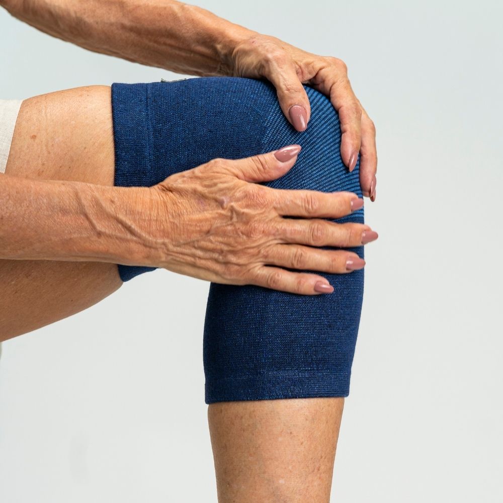 Premium Bamboo Knee Sleeve (Single) - Compression Fit Ready