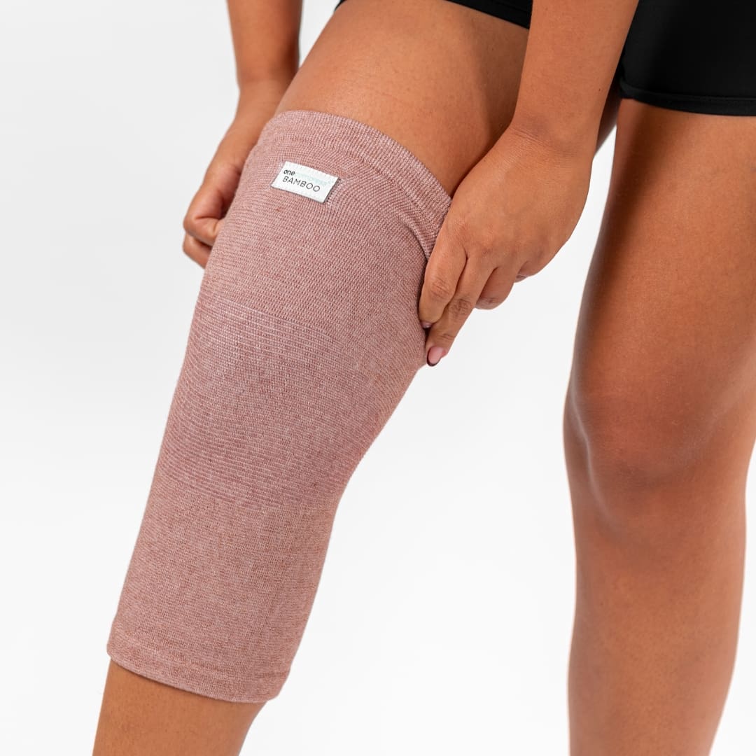 Premium Bamboo Knee Sleeve (Single) - Compression Fit Ready