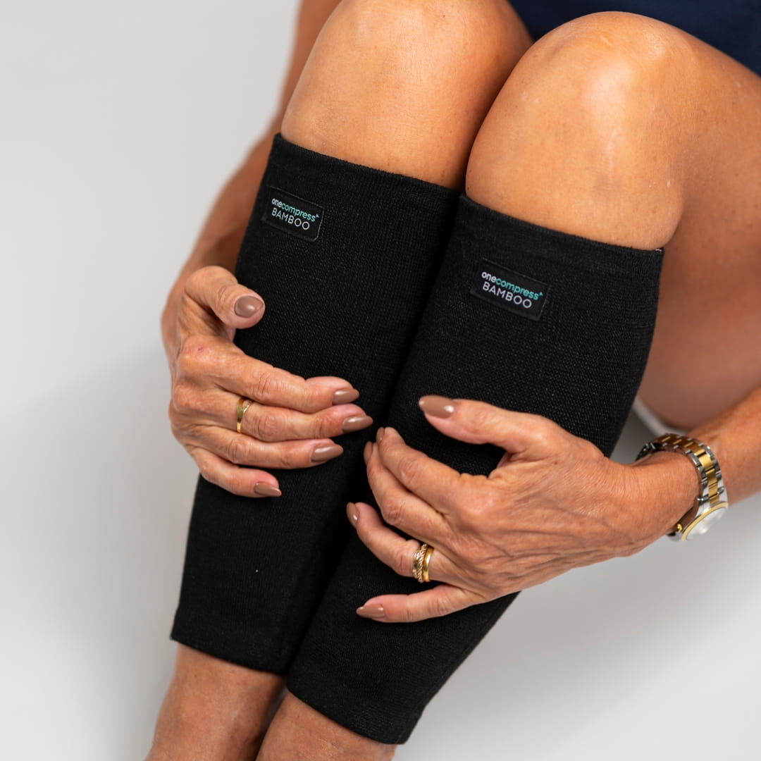 Premium Bamboo Anti-Fatigue Calf Sleeve - Compression for Your Routine