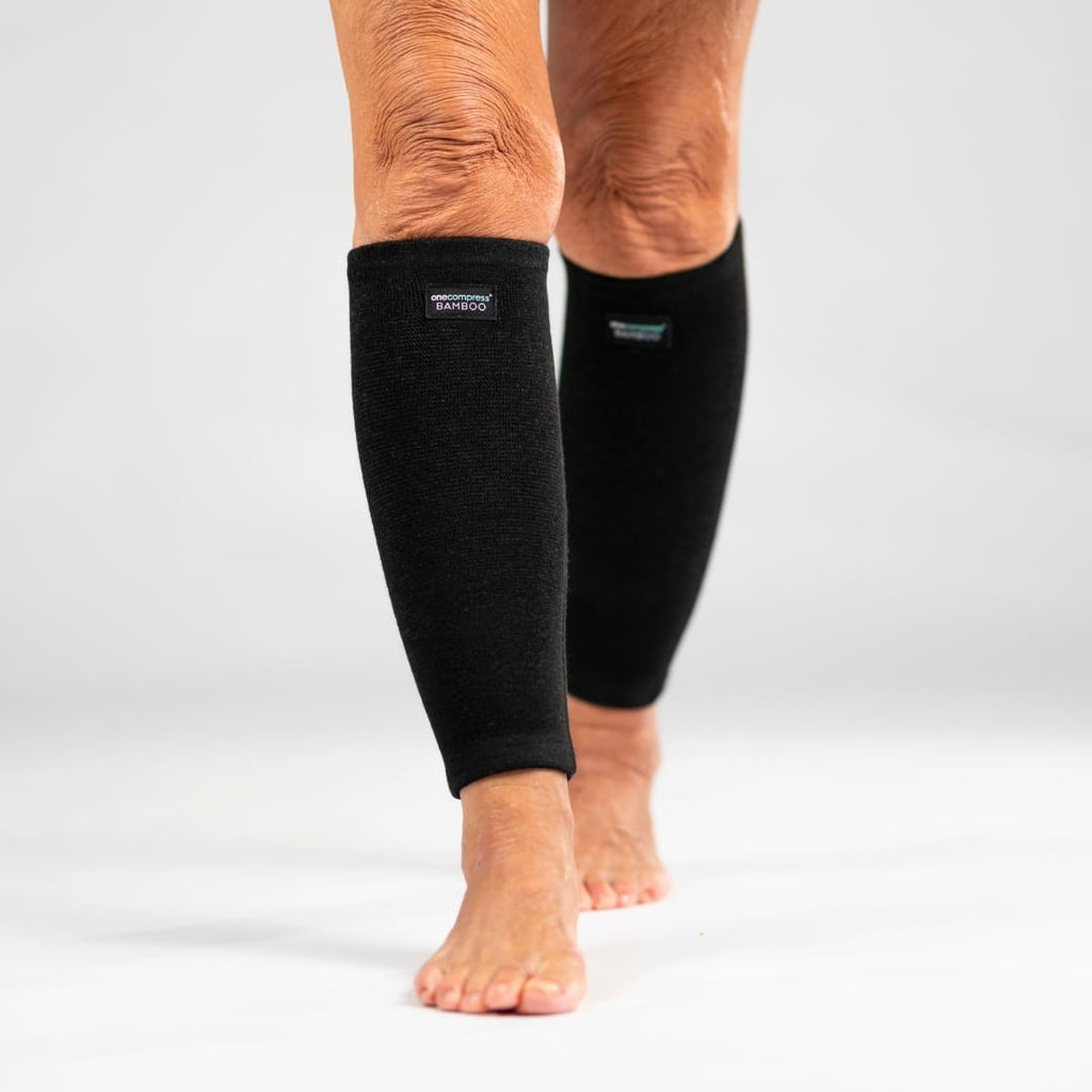 Premium Bamboo Anti-Fatigue Calf Sleeve - Compression for Your Routine