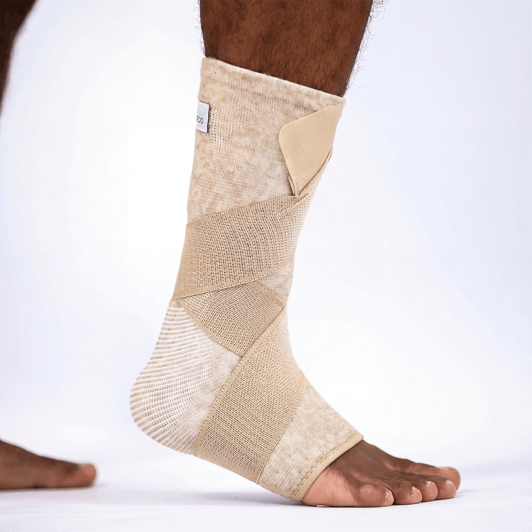 Premium Bamboo Ankle Support - Movement Starts Here